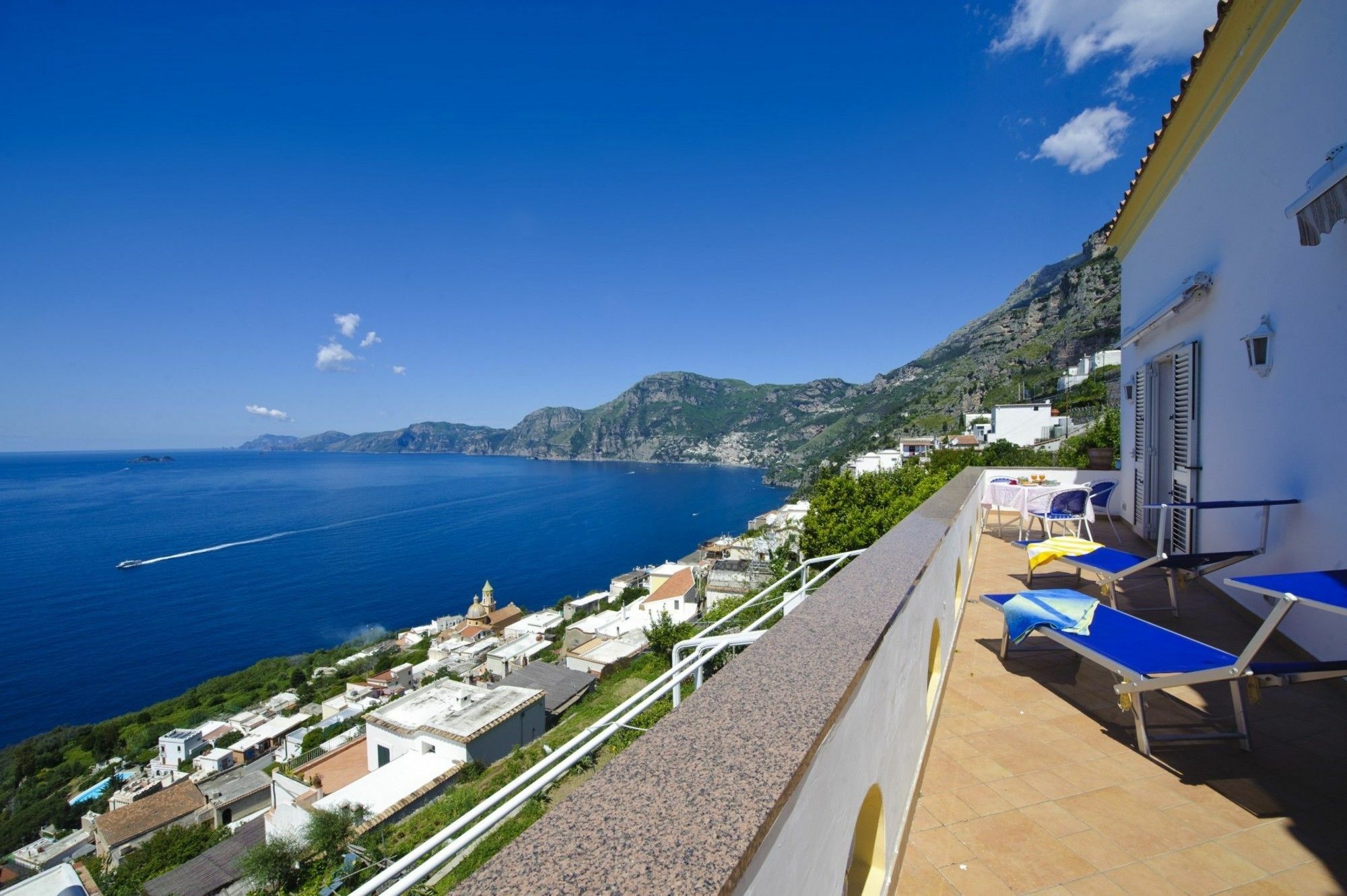 Apartmán Vista Vettica Praiano Exteriér fotografie